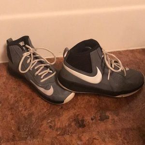 Grey Nike (Team Hustle) Shoes